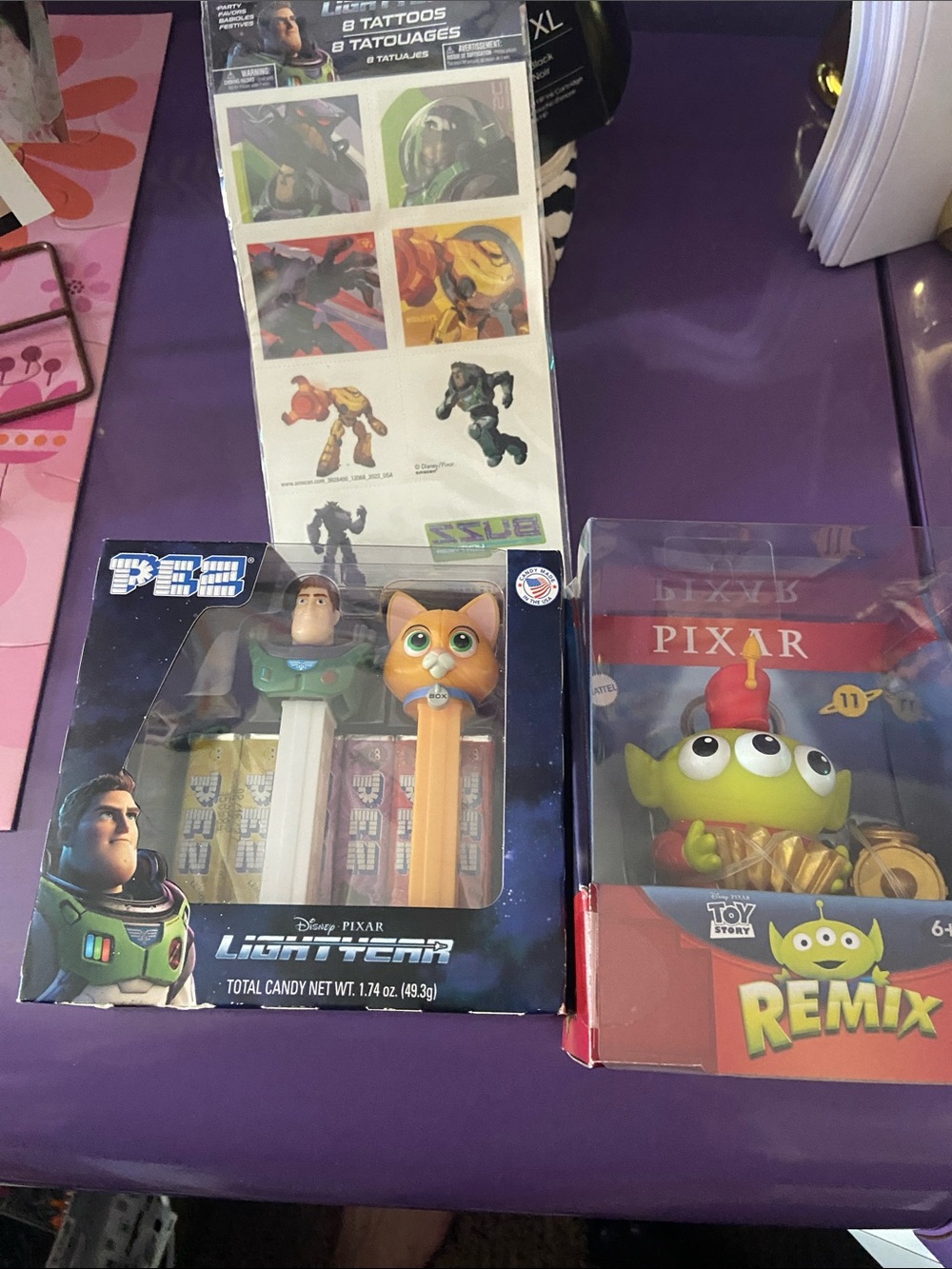 Disney Pixar Lightyear PEZ Candy Dispenser Duo - Green & Orange